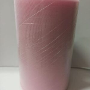 gaudze roll pink color -6"*100yards גליל טול ורוד