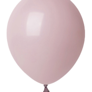 10" b601 pastel dust pink שר הבלונים אבק ורוד x50