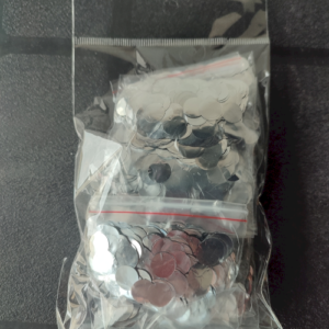 Confetti gr50 silver נצנצים קונפטי כסף x1