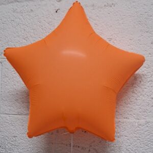 MS18 neon orange מיילר כוכב  ניאון כתום x1