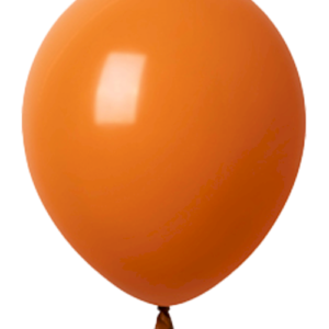 10" b107 caramel orange שר הבלונים קרמל x50