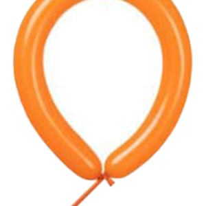 260 b009 orange שר הבלונים כתום x50