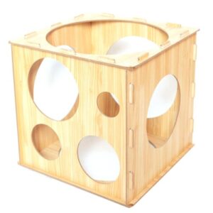 Balloon sizer wood סייזר מודד בלונים עץ x1