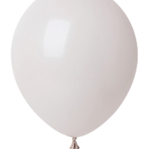 5" b602 Pastel dust white שר הבלונים אבק לבן x50