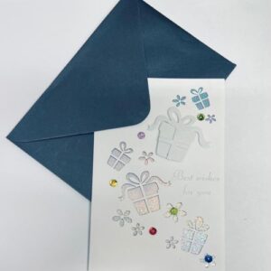 כרטיס ברכה "Best wishes for you"