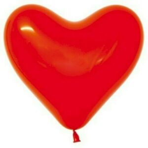 HS12 Sempertex /015 Fashion Red Hearts לב אדום x100