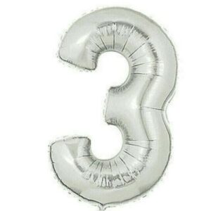 MN32 Number 3 Silver ספרה כסף x1