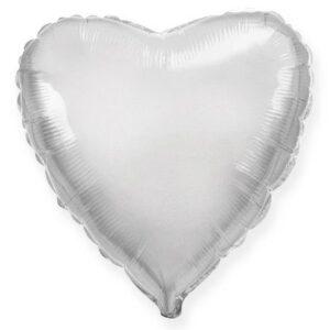 MH18 Silver Heart מיילר לב כסף x1