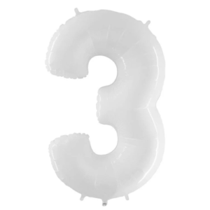 משלוח חדש MN34 40" Number 3 Thin White x1