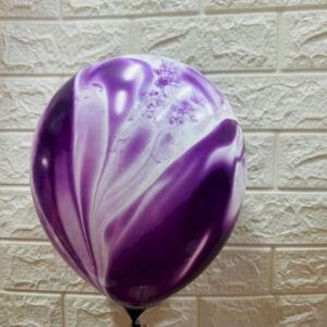 10" b705 Marble Purple שר הבלונים שיש סגול x50