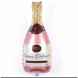 M34 Big Bottle Champagne Pink בקבוק שמפניה ורוד  x1