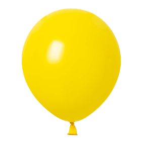 12" b011 yellow שר הבלונים צהוב x50