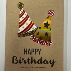 כרטיס ברכה "Happy Birthday"