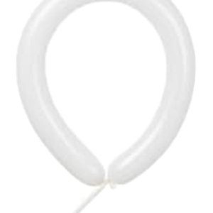 260 b026 white שר הבלונים לבן x50