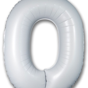MN34 Number 0 White ספרה צבע לבן bp x1