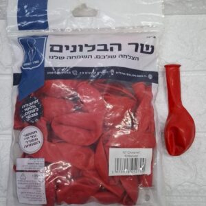 10" b030 china red שר הבלונים אדום סינית x50
