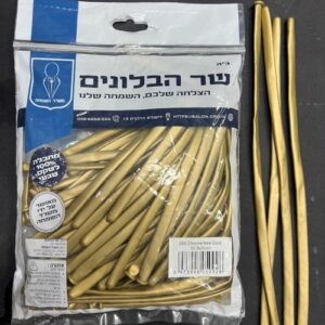 260 b501 chrome gold שר הבלונים כרום זהב x50
