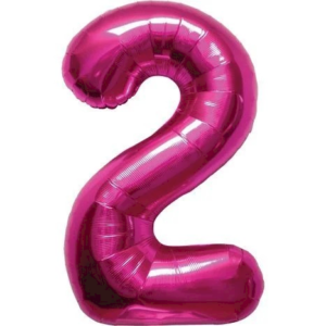 MN34 Number 2 Fuchsia ספרה פוקסיה x1 bp