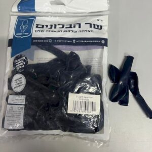 5" b119 Dark Navy Blue שר הבלונים כחול כהה נאייבי x50