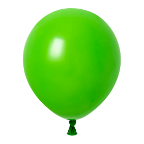 10" b015 lime green שר הבלונים ליים x50