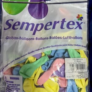 RS05 Sempertex /600 Pastel Matte Assorted מעורב מקרון x 100