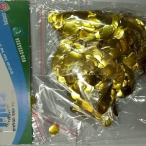 Confetti gr50 gold נצנצים קונפטי זהב x1