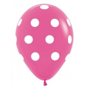 RSp12 Sempertex /012 Fashion Fuchsia with dots פוקסיה נקודות x50