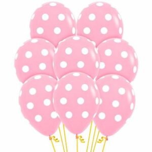 RSp12 Sempertex /009 Fashion Pink dots ורוד מנוקד x50