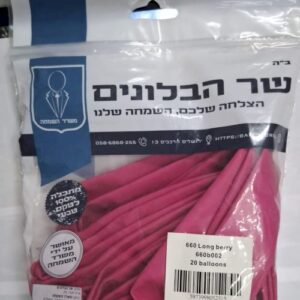 660 b002 berry שר הבלונים תות x20