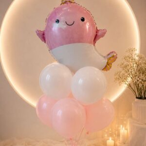 M30 set pink Whale סט לויתן ורוד x1