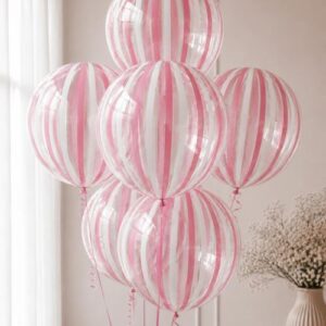 CB24 Bobo balloon Printed pink balloon בלון בובו עם הדפסה ורוד x1