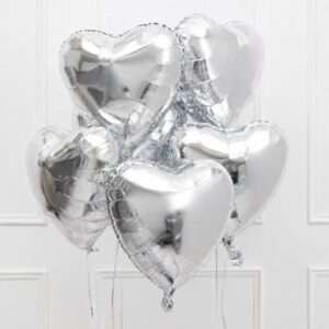 MH24 silver heart לב כסוף x1