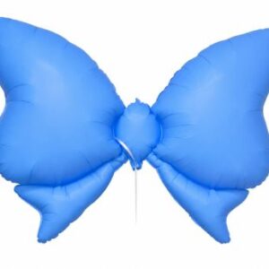 Neon bows blue 89*59CM פפיון ניאון תכלת x1