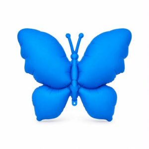 Neon butterfly blue 98*72CM פרפר ניאון תכלת x1