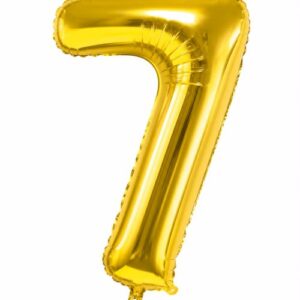 MN32 Number 7 gold ספרה זהב x1