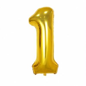 MN34 Number 1 Gold ספרה זהב x1