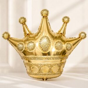28 - 30 inch big crown gold כתר גדול זהב x1