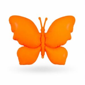 Neon butterfly orange 98*72CM פרפר  ניאון כתום x1