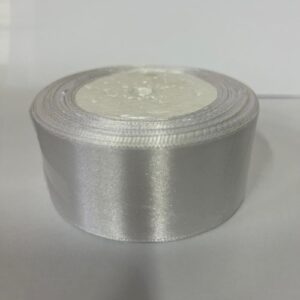 סרט סאטן לבן  עובי 4 ס"מ 25 יארד x1 סין