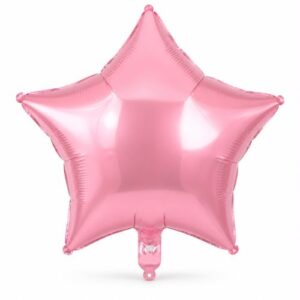 MS18 Light pink star כוכב ורוד x1