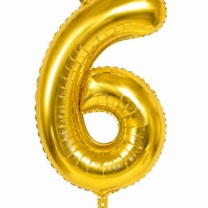 MN32 Number 6 gold ספרה זהב x1