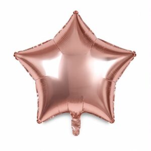 MS18 Rosegold star כוכב רוזגולד x1