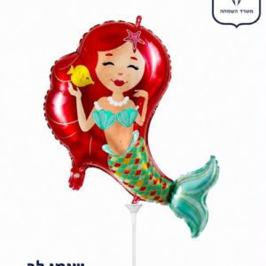 M10 Mini shape mermaid red hair - בת ים