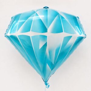22 inch MD blue turquoise diamond יהלום טורקיז תכלת x1