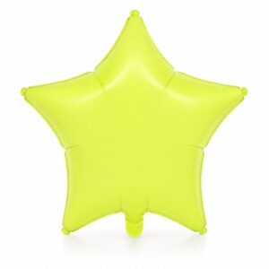 MS18 neon yellow מיילר כוכב ניאון  צהוב x1
