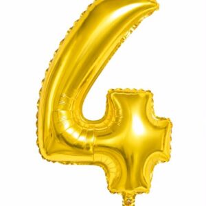 MN32 Number 4 gold ספרה זהב x1