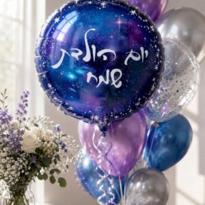 BH22" יומולדת חלל חצי שקוף bp x1